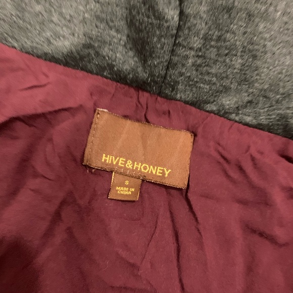 Hive&Honey colorblock conch waist utility  jacket - Picture 4 of 6